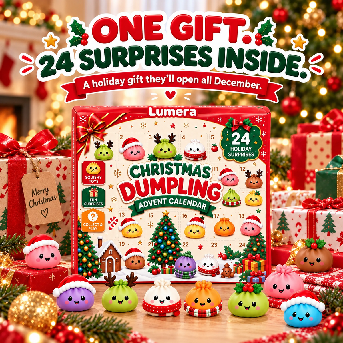 MerrySquish Dumpling Advent Calendar