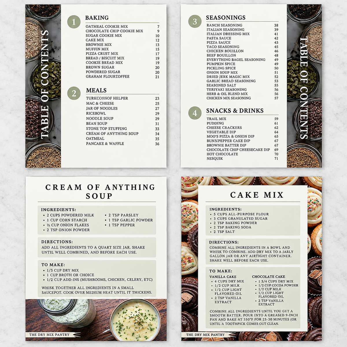 The Dry Mix Pantry: Mix Recipes Cookbook